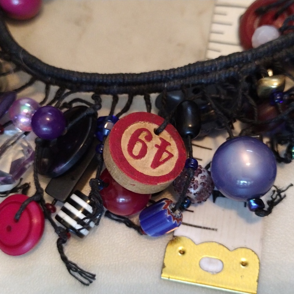 Beautiful Multi Style Beads Statement Bracelet. - image 7